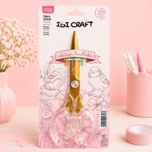 TIJERA IBICRAFT DE PRECISION 16 CM MANGO CRISTAL