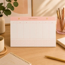 Organizador 17x25 Planner semanal