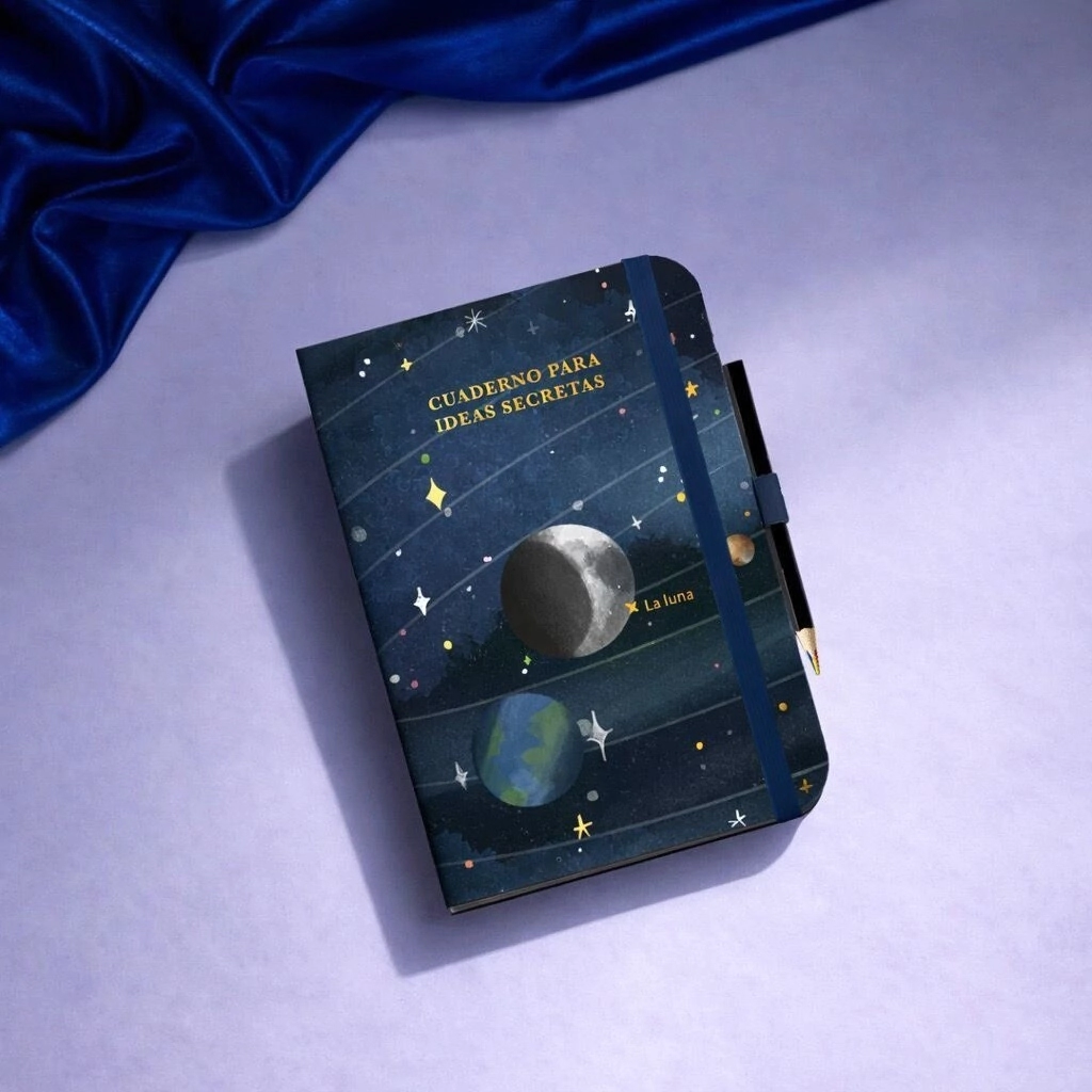 Cuaderno A6 La luna