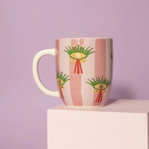 Taza de cer&aacute;mica Ojos