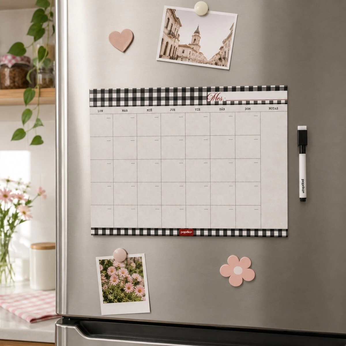 PLANNER MENSUAL IMANTADO 25X35 SCRAP