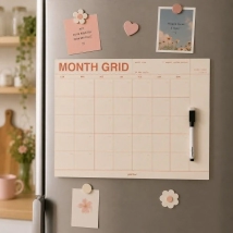 PLANNER MENSUAL IMANTADO 25X35 MINIMAL