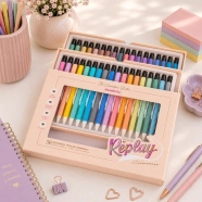 Set Boligrafos Gel Borrables FW Replay Colorverse x 36