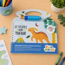 Libro m�gico agua Fun World Roar