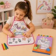 Kit coloreo delantal Fun World Rainbow