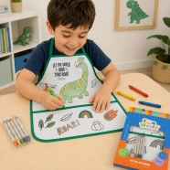 Kit coloreo delantal Fun World Roar