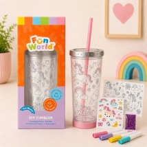Kit coloreo tumbler Fun World Rainbow