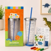 Kit coloreo tumbler Fun World Roar