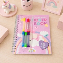 Kit sticker book Fun World Rainbow