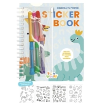 Kit sticker book Fun World Roar