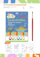 Set acuarelas Fun World Roar