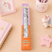 Mat de silicona coloreable Fun World Rainbow