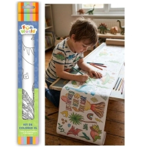 Kit de coloreo XL Fun World Roar