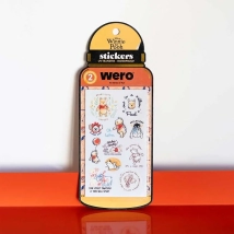 Bottle Sticker Winnie Pooh