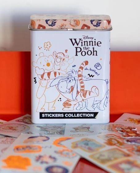 Tin Stickers Winnie Pooh