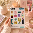 Block Sticker Mood Collection 4 designs
