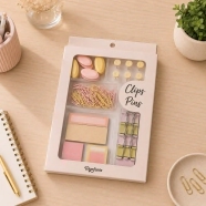 SET CLIPS Y PINS TRUINFANTE ROSA