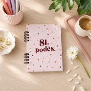 CUADERNO A5 TAPA DURA RAYADO ESPIRAL