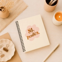 CUADERNO A5 TAPA BLANDA RAYADO ESPIRAL