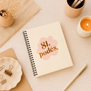CUADERNO A5 TAPA BLANDA RAYADO ESPIRAL