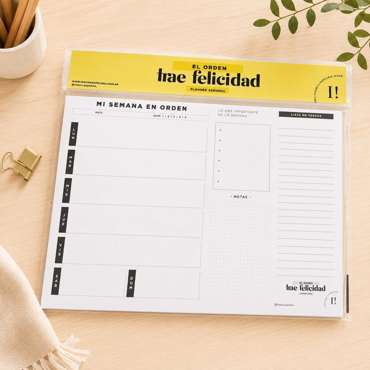 PLANNER SEMANAL