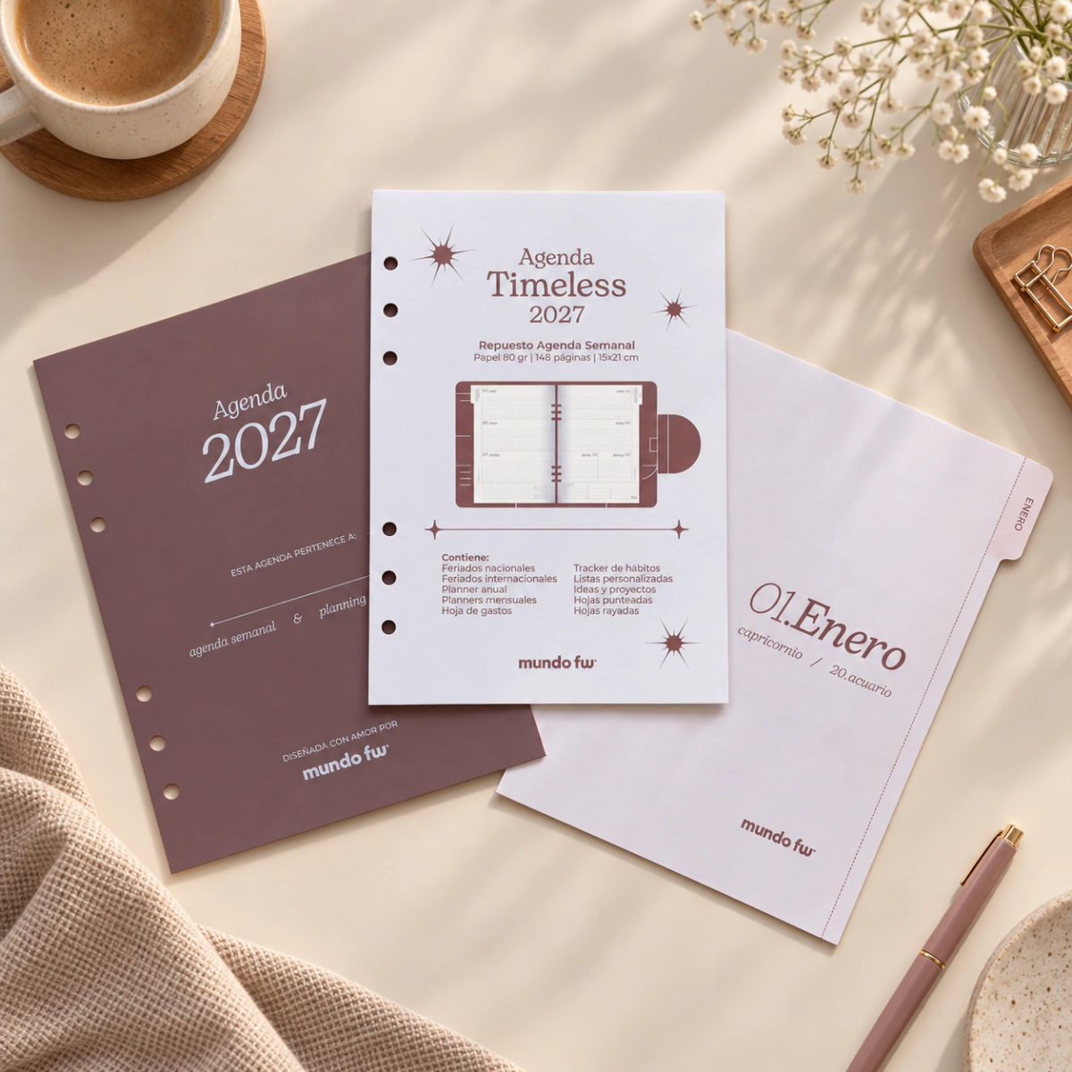 REFILL FW  TIMELESS SEMANAL 2027