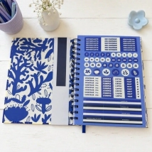 AGENDA 16X22 SEMANA A LA VISTA BLUE ORGANIC
