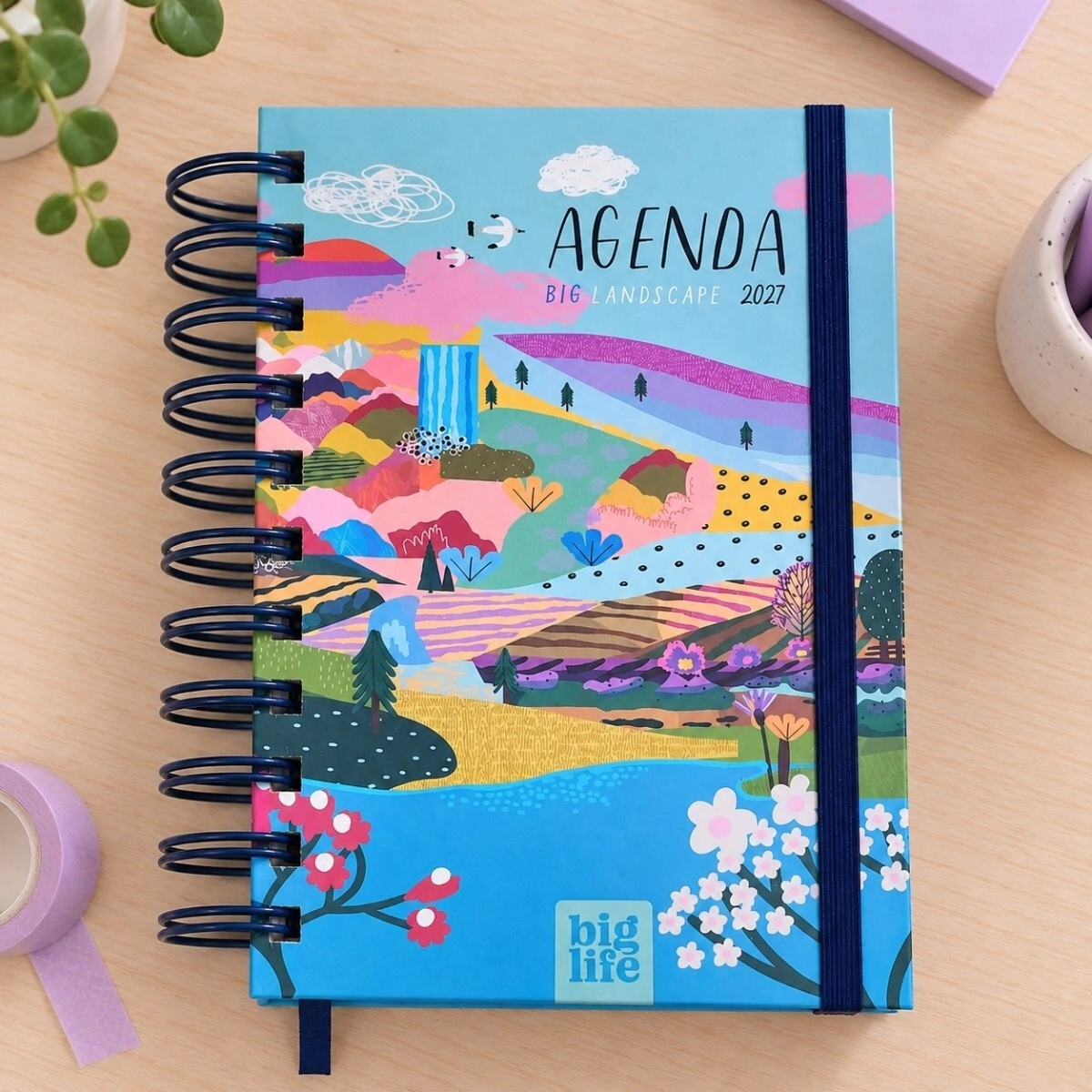 AGENDA 10X15 DIA POR PAGINA BIG-LANDSCAPE