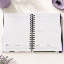 AGENDA 16X22 DIA POR PAGINA LUNARES