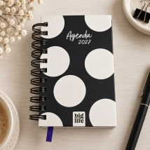 AGENDA 10X15 DIA POR PAGINA LUNARES