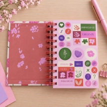 AGENDA 10X15 DIA POR PAGINA FLOWER