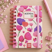 AGENDA 10X15 DIA POR PAGINA FLOWER