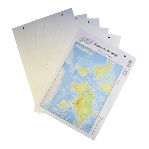 REPUESTO DIBUJO 1028 BLANCO N� 5 X 8hjs