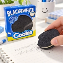 Goma Cookie Gigante Black & White