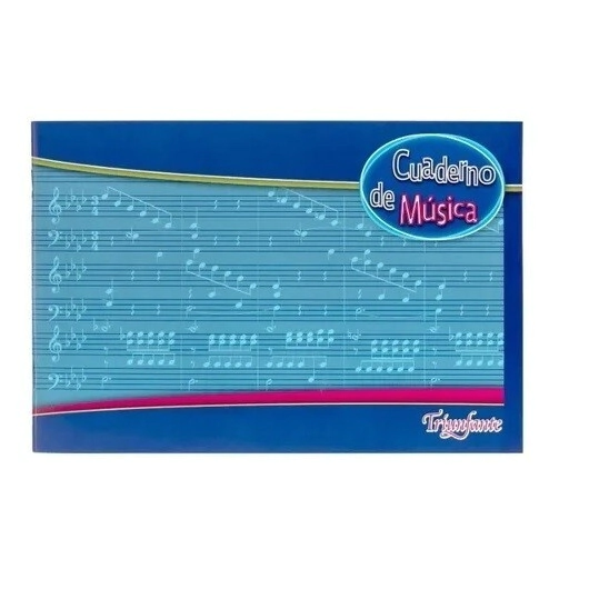 CUAD T/F TRIUNF 20H PENTAGRAMADO MUSICA