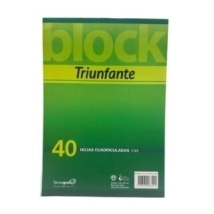 BLOCKS EMBLOCADOS TRIUNF A4  40H CUAD