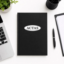 LIBROS COMERCIALES ACTAS POTOSI CORONA 2 MANOS 22X34