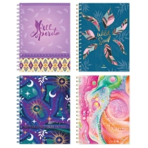 CUADERNO NORPAC TAPA DURA A5 RAYADO 90 HOJ LINEA BOHEMIAN