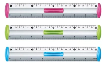 REGLA DE ALUMINIO 20 cm. Blister