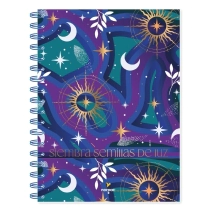 Cuaderno Tapa Dura (4 materias)  A4 Rayado   100H